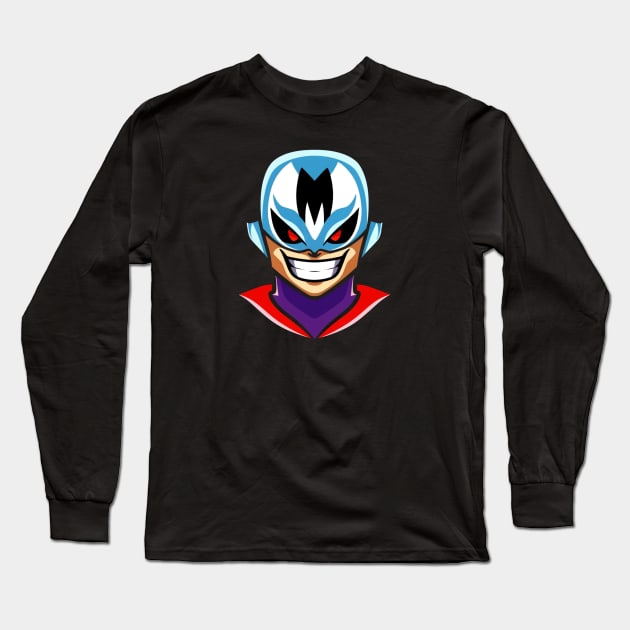 Captain Action Anime Manga Cartoon Character Long Sleeve T-Shirt by joolsd1@gmail.com